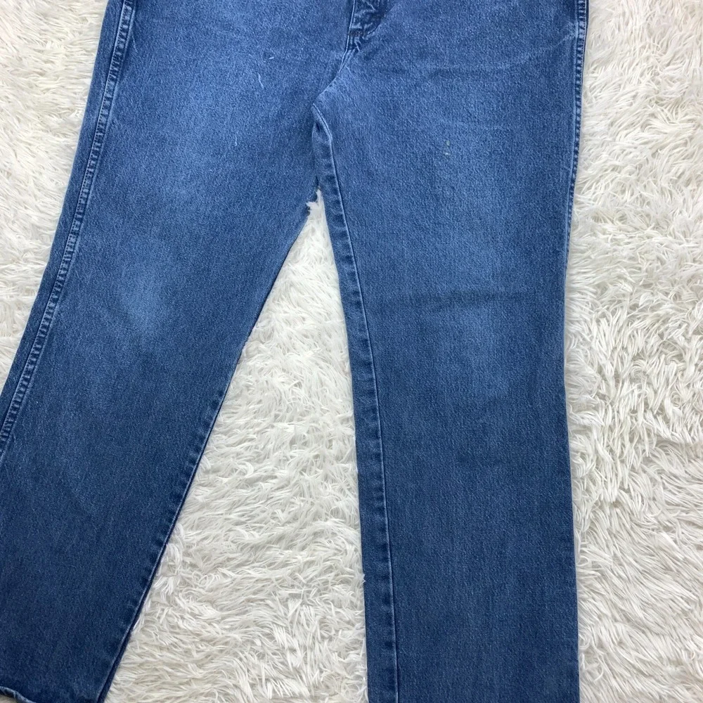 Wrangler Jeans 40x31 Blue Pants 936PWD Cowboy Slim Rigid Western Denim Tag 40x32
